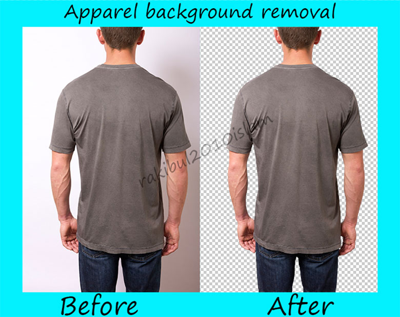 apparel background removal
