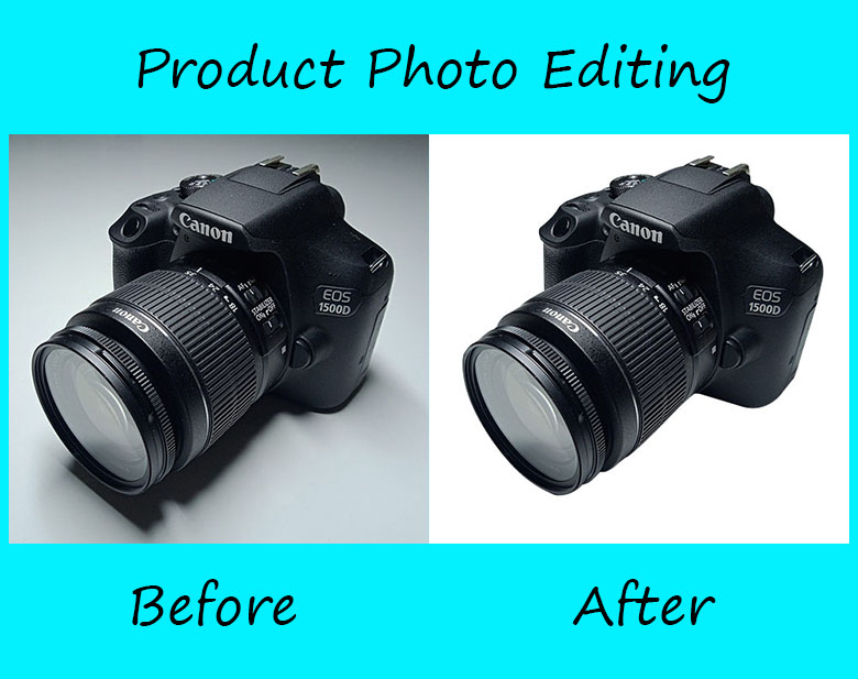 camera product background removing