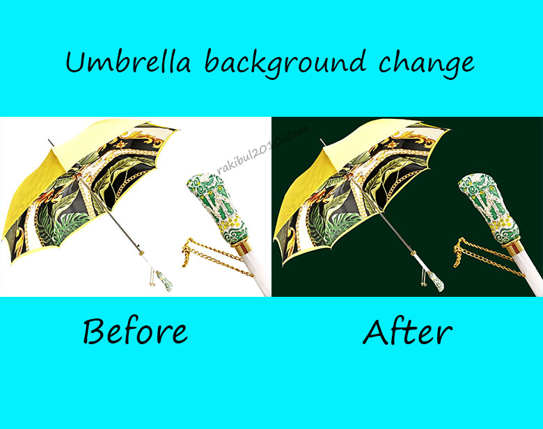 umbrella background change