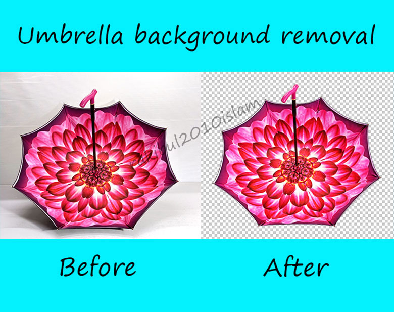umbrella background removal